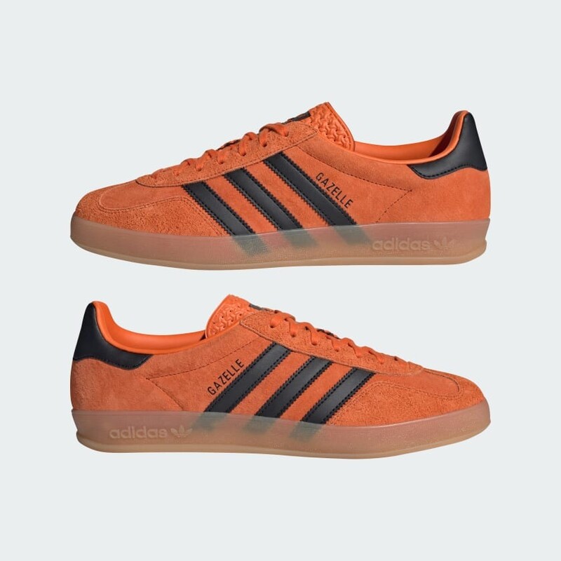 adidas Gazelle Indoor Orange Black JI3905 Grailify